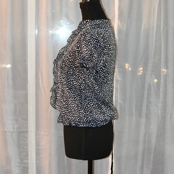 Sheer polka dot Jacob blouse. - Picture 5 of 11